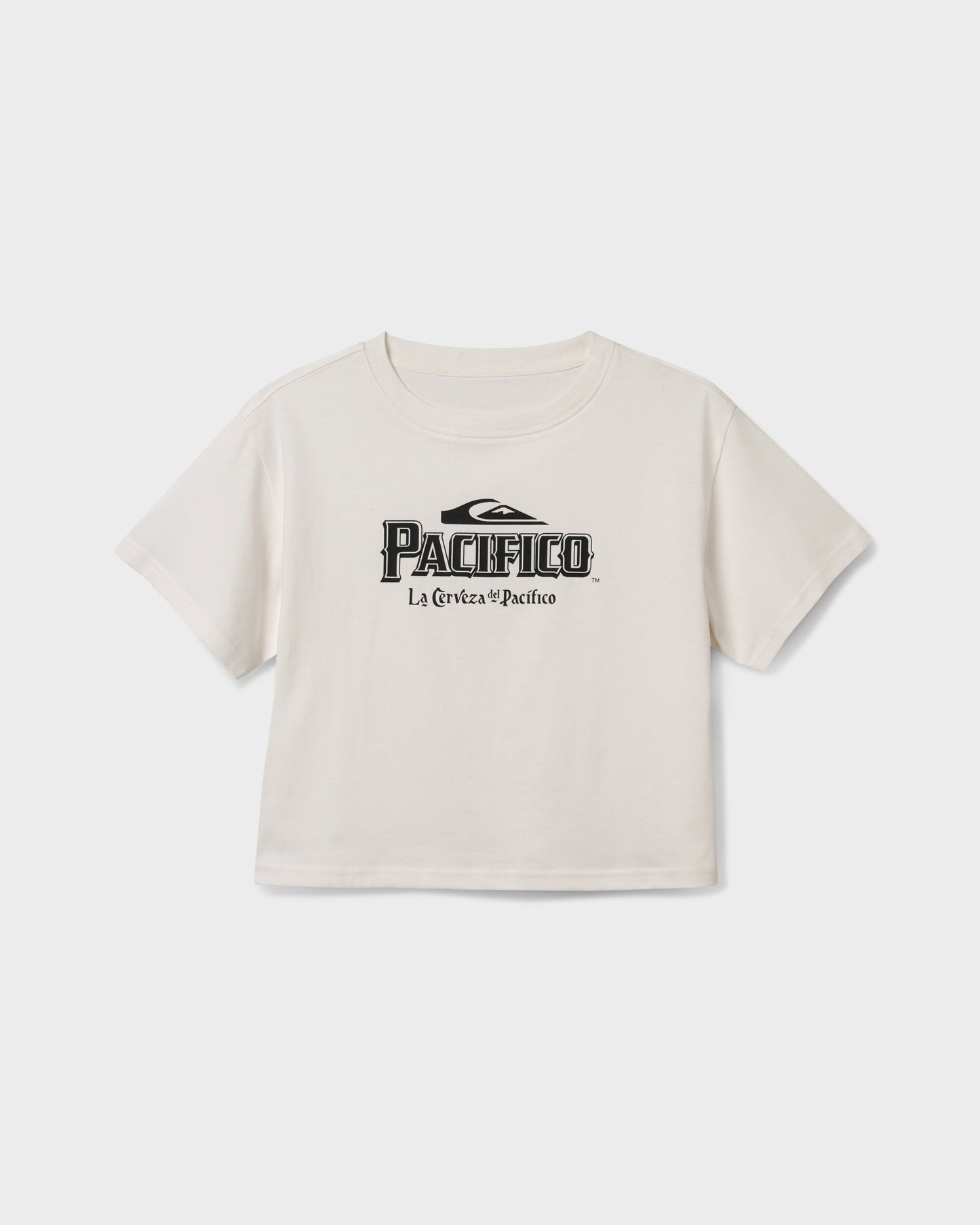 Quiksilver X Pacifico Cropped Boyfriend T-Shirt