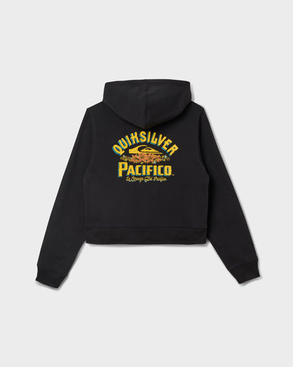 Quiksilver X Pacifico Signage Lockup Runaway Zip Hoodie