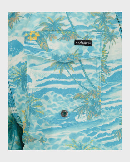 Little Boys Surfsilk Mix Volley Swim Trunks