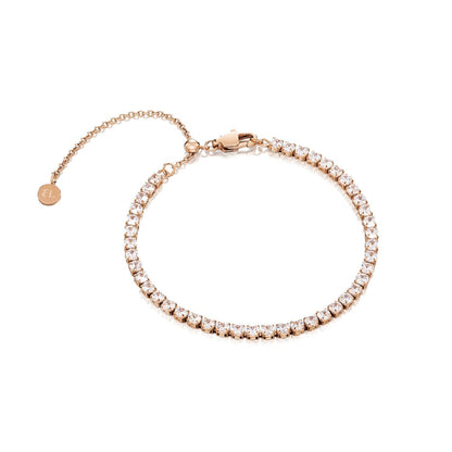 Tennis Bracelet - Rose Gold