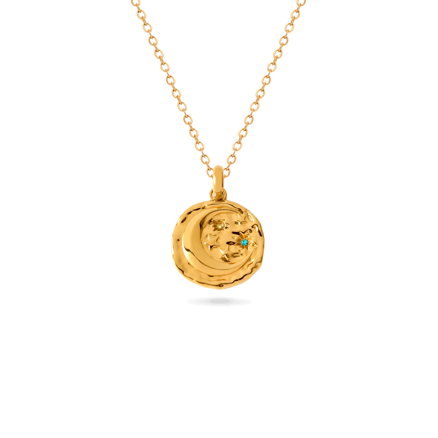 Talisman Celestial Birthstone Necklace (Gold)