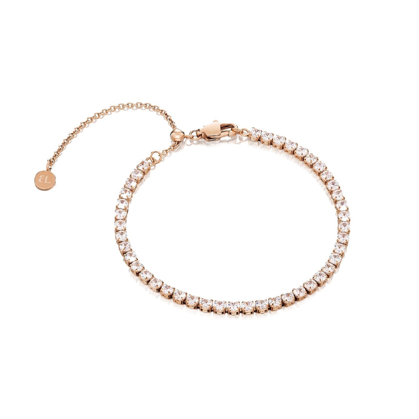 Tennis Bracelet - Rose Gold
