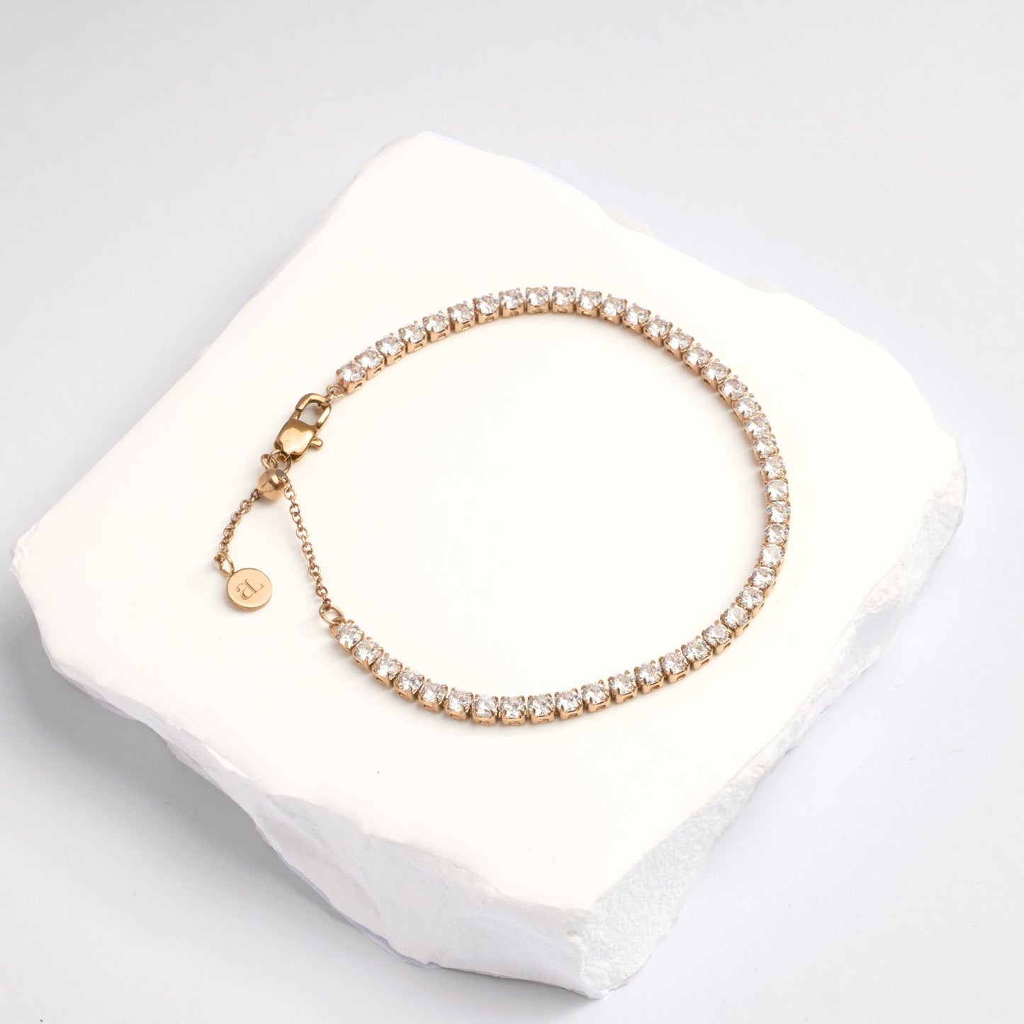 Tennis Bracelet - Rose Gold