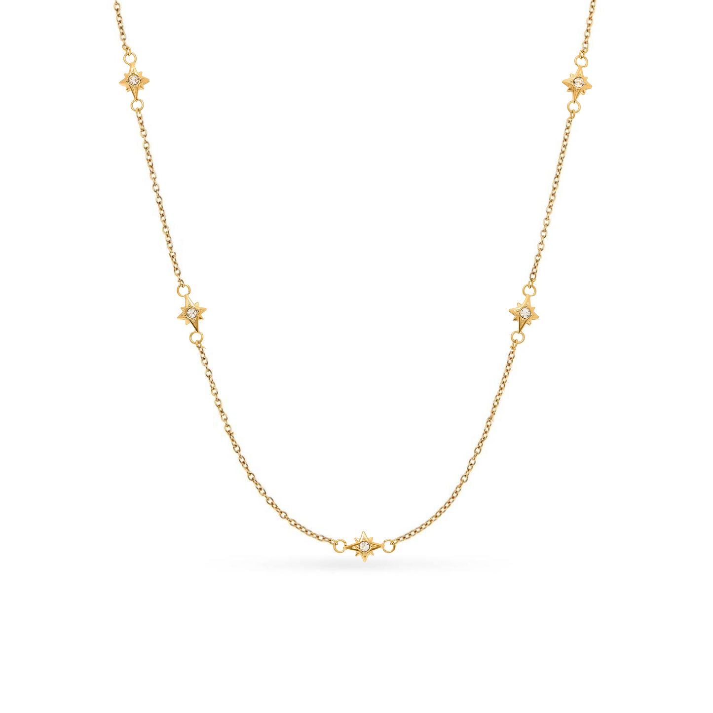 Written in the Stars Initial Necklace (Gold)