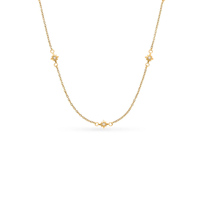 Written In The Stars Locket Necklace (Gold)
