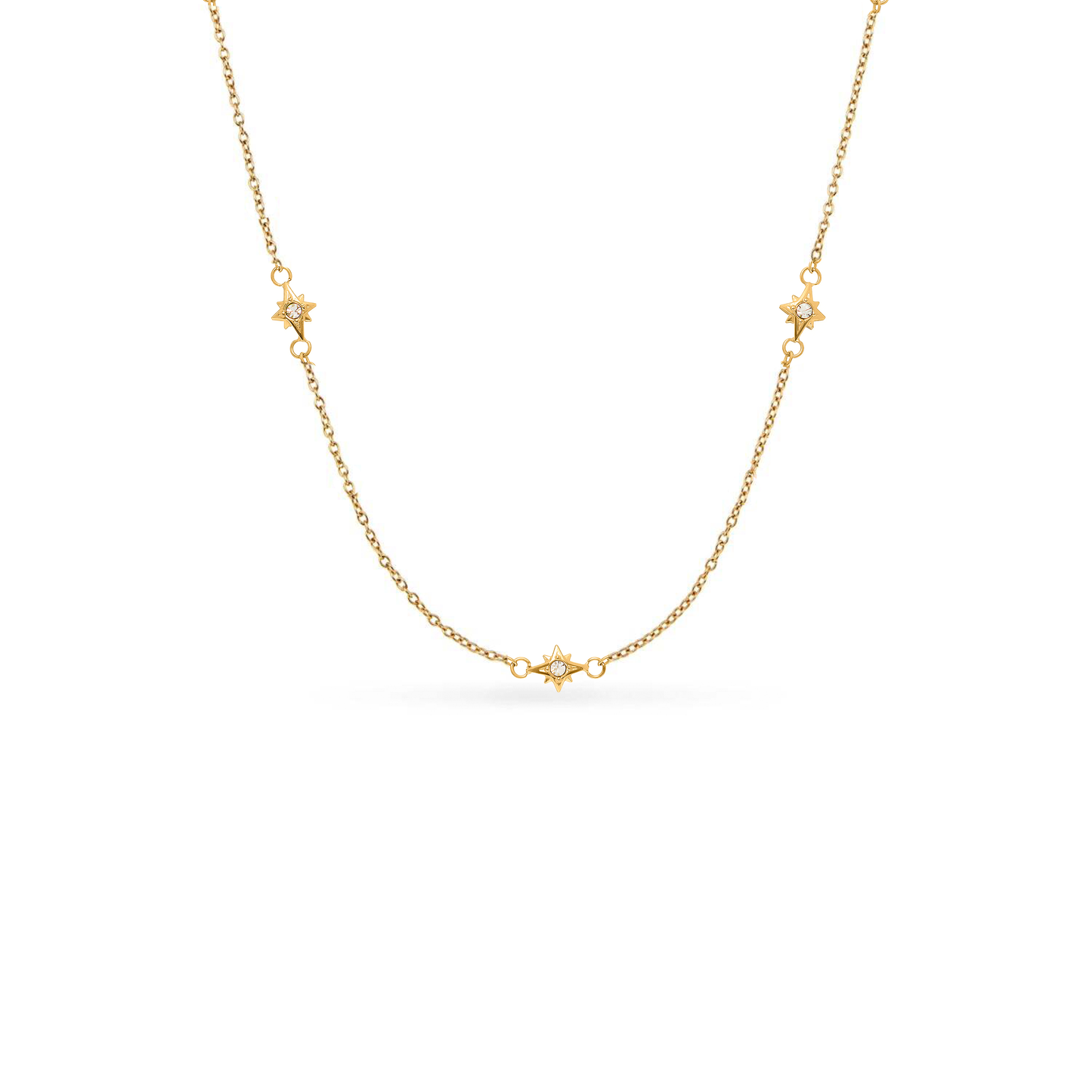 Written in the Stars Initial Necklace (Gold)