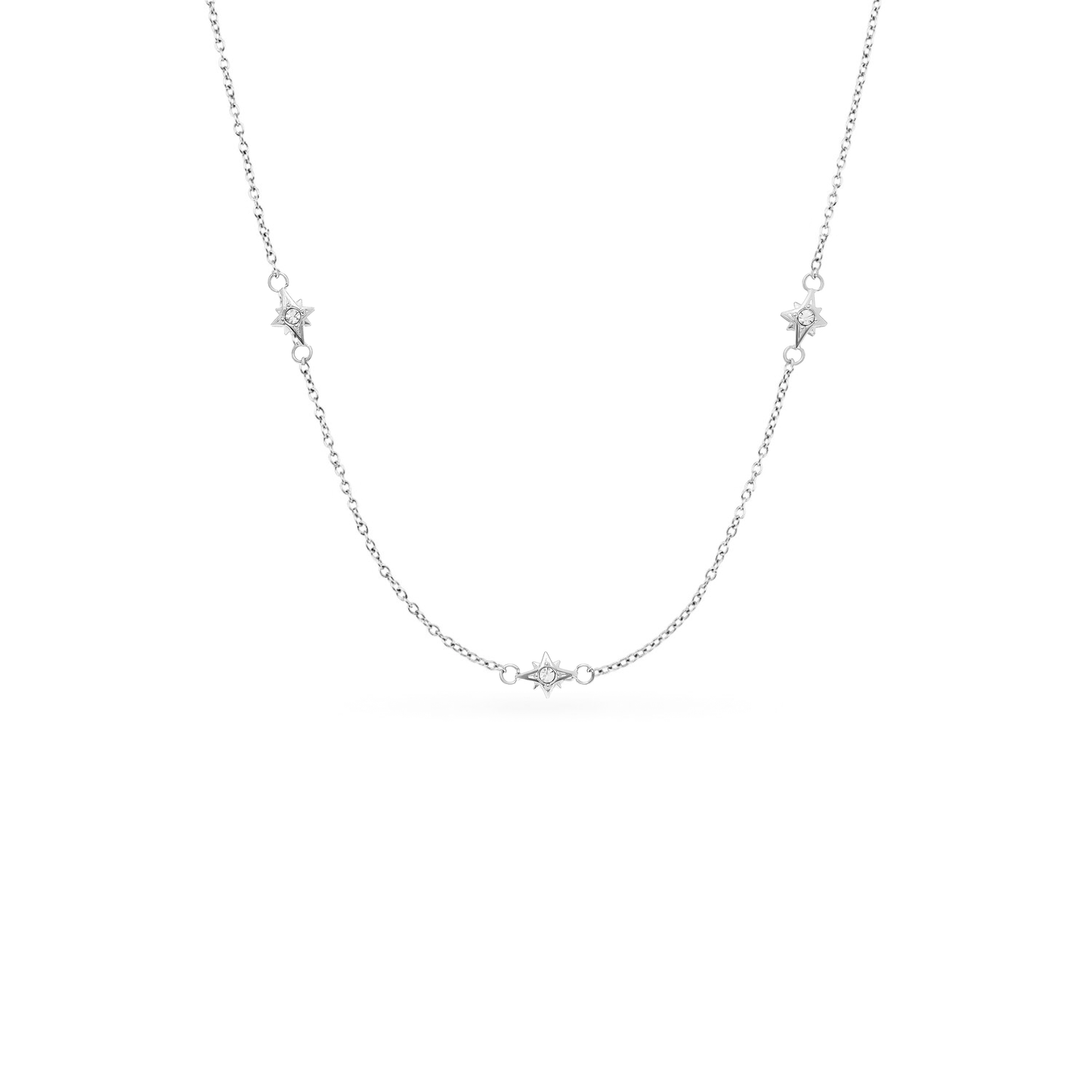 Written In The Stars Locket Necklace (Silver)