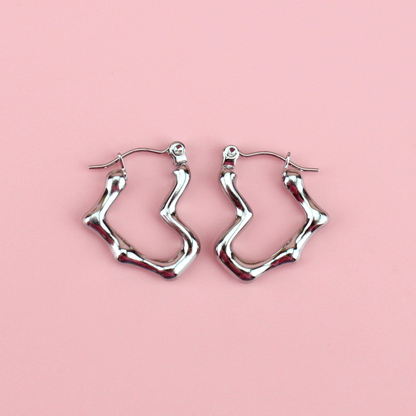 You Make My Heart Melt Hoop Earrings
