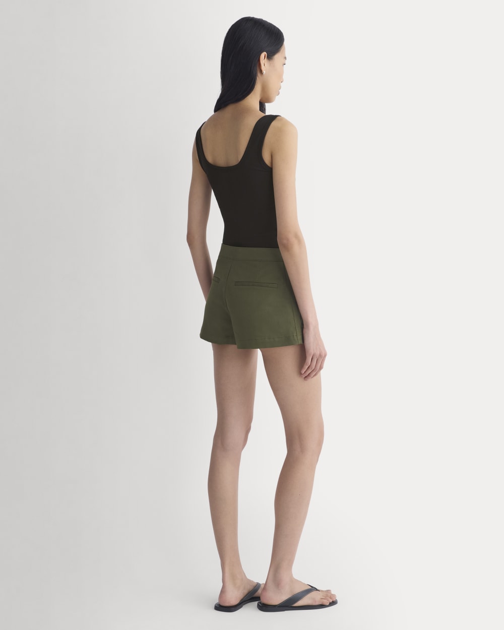 Mini Tailored Short | Olive Night