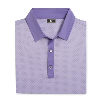 Athletic Fit Micro Flower Lisle (Men's) - Lavender / Lilac