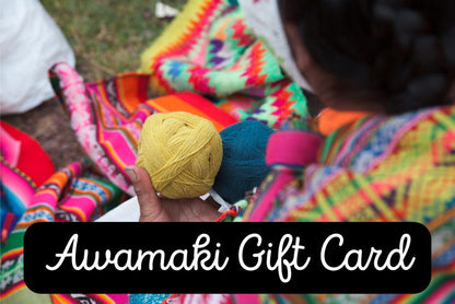 Quechua artisan with yarn