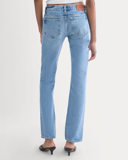 Everlane x Elena Bonvicini Highland Low-Rise Cigarette Jean | Crystal Cove Indigo