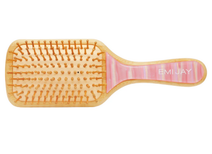 Bamboo Paddle Brush (Lychee Baby)