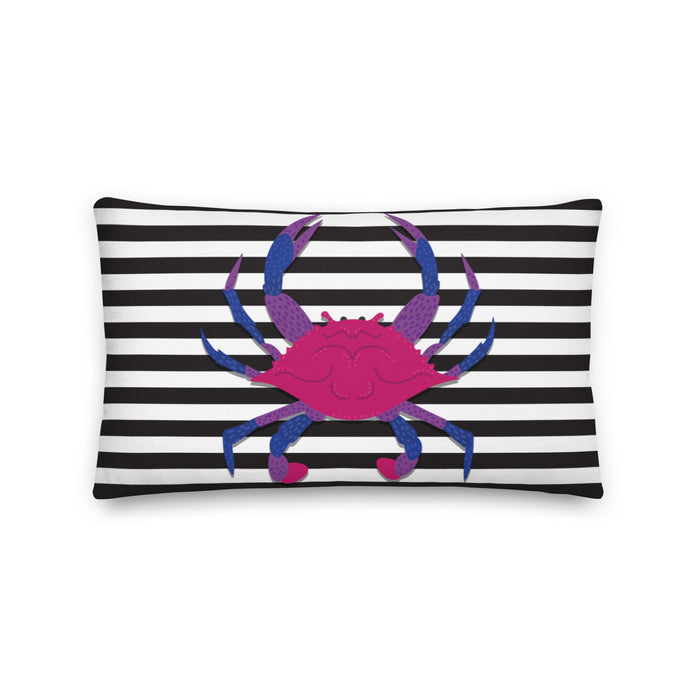Bi Crab Pillow