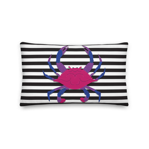 Bi Crab Pillow