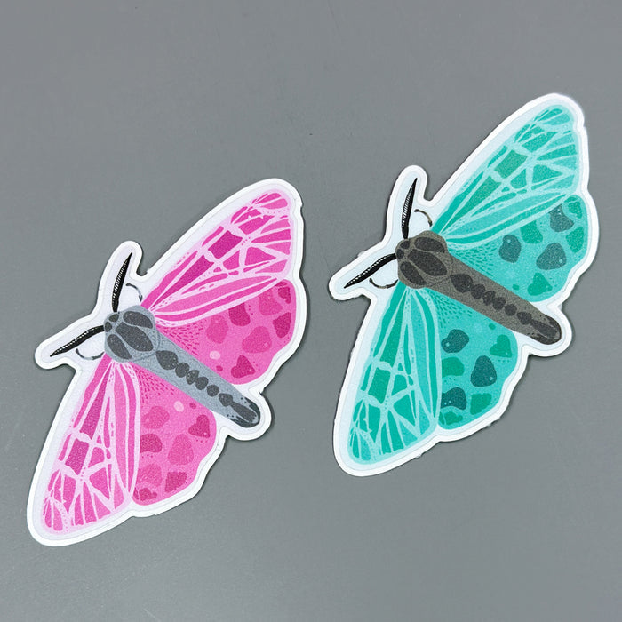 Bright Moths Vinyl Sticker Set