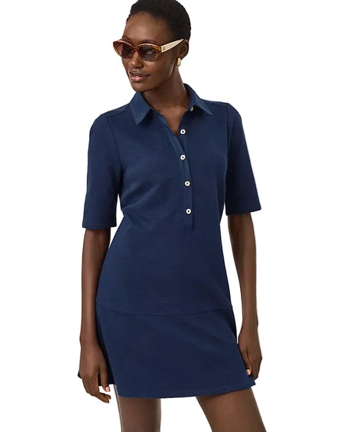 Carmelia Dress (Low Tide Navy)