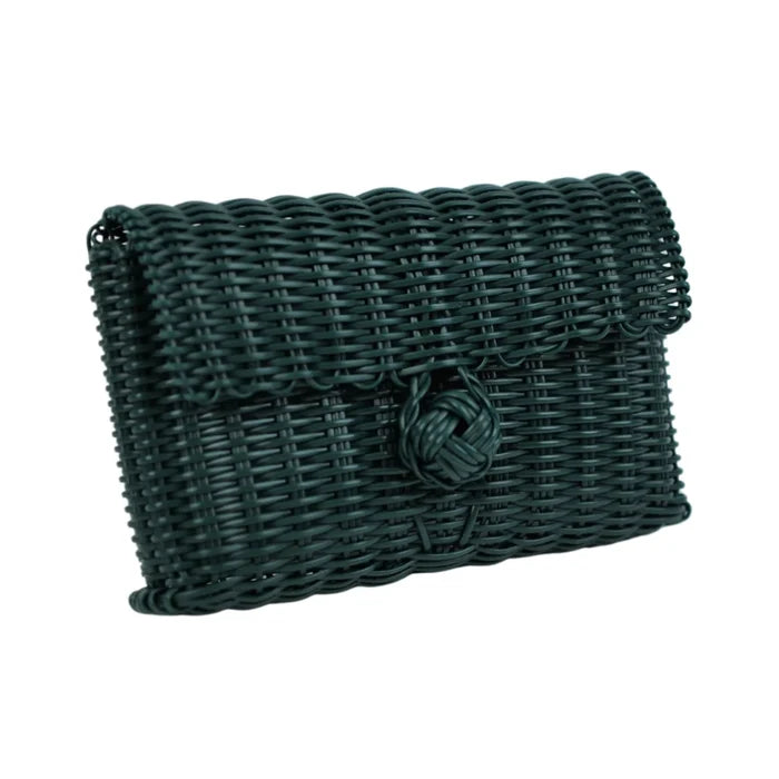 Clutch (Solid Olive Green)