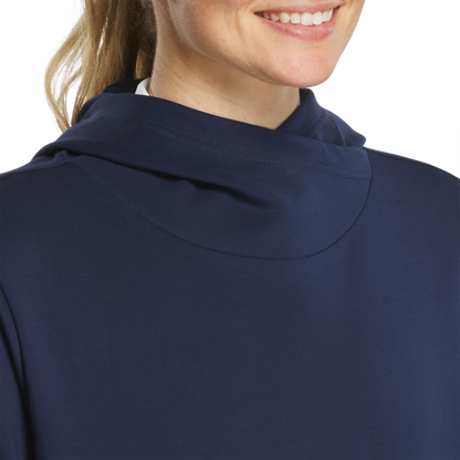 Cowl Hoodie Women - Navy