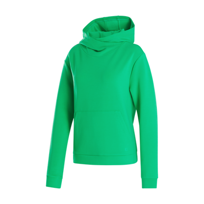 Cowl Hoodie Women - Emerald