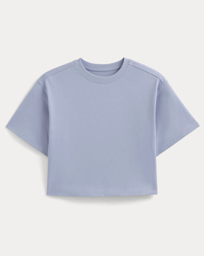 Forever Jersey Cropped Tee | Aleutian