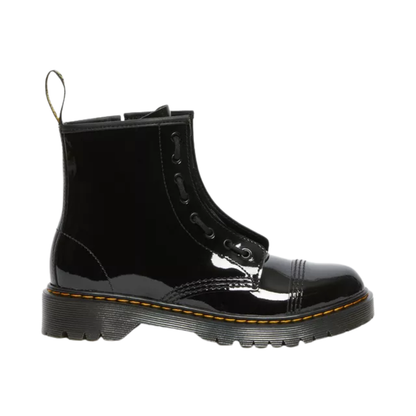 Dr. Martens Big Kids' Sinclair Bex Patent Leather Boots – Black