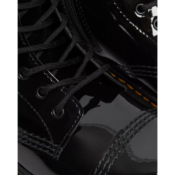 Dr. Martens Big Kids' Sinclair Bex Patent Leather Boots – Black