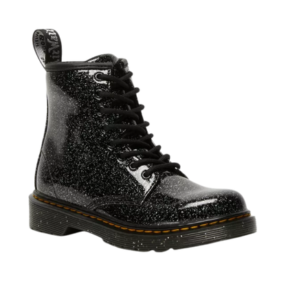 Dr. Martens Little Kids' 1460 Glitter Lace-Up Boots – Black Cosmic Glitter