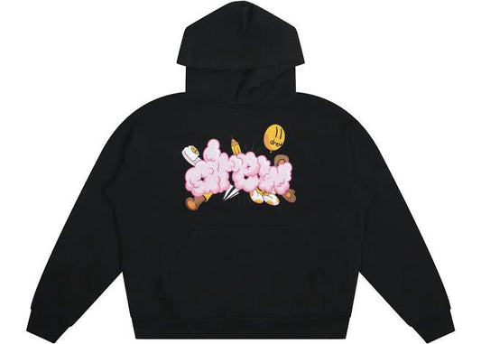 Drew Hoodie - Black Doodle