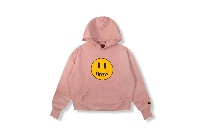 Drew House Mascot Deconstructed Hoodie Dusty Rose