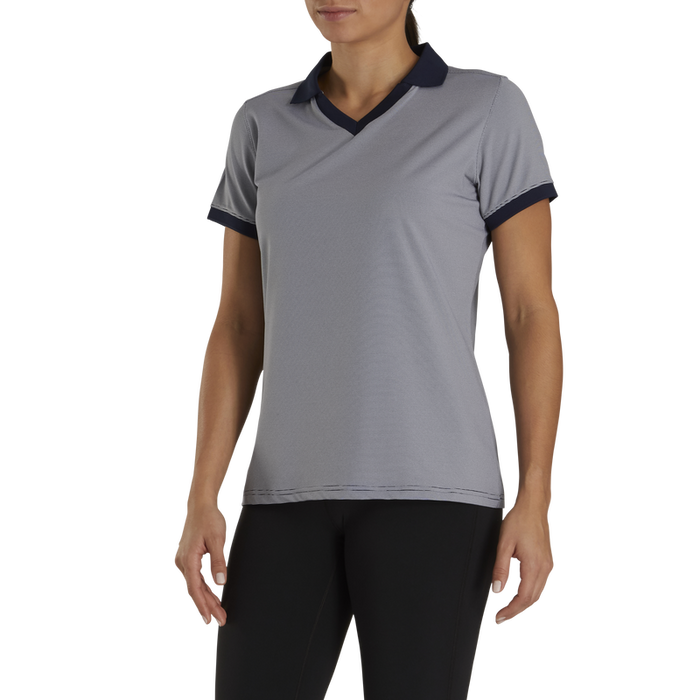 End On End Open Collar Women - Navy