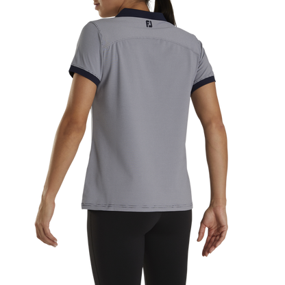 End On End Open Collar Women - Navy
