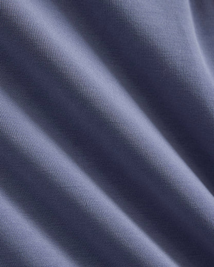 Knit Asymmetrical Midi Dress | Blue Dusk