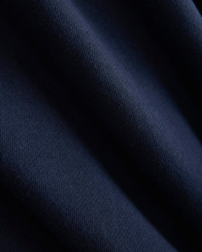 Lightweight Terry Bubble Sweatshirt | Navy