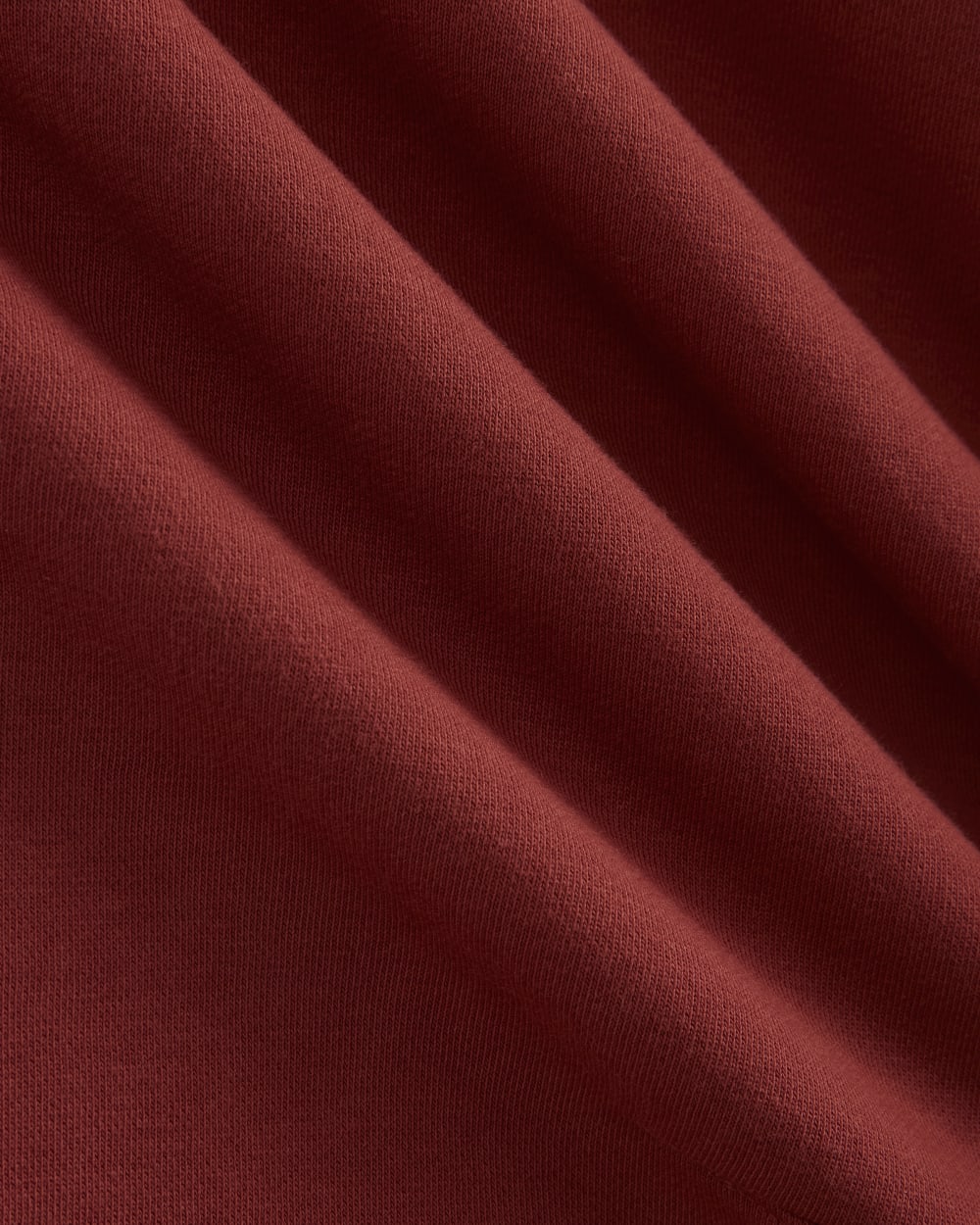 Cropped Luxe Fleece Hoodie | Merlot