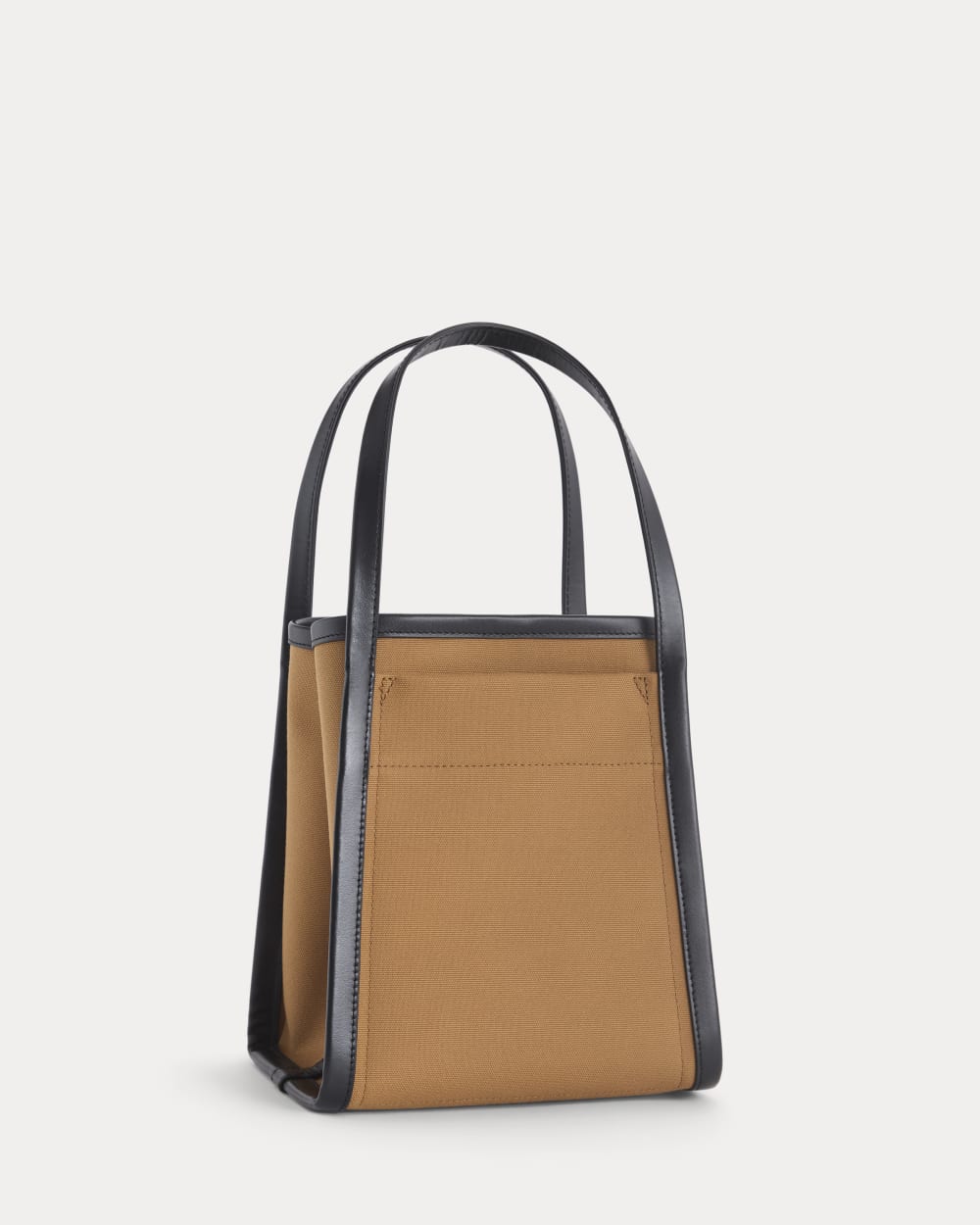 Canvas Mini Lug Tote | Golden Brown