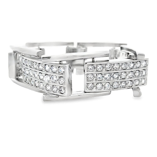 Fat Bar CZ Hip Hop Bracelet