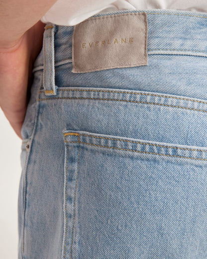 The Authentic Straight Jean | Sun Faded Blue