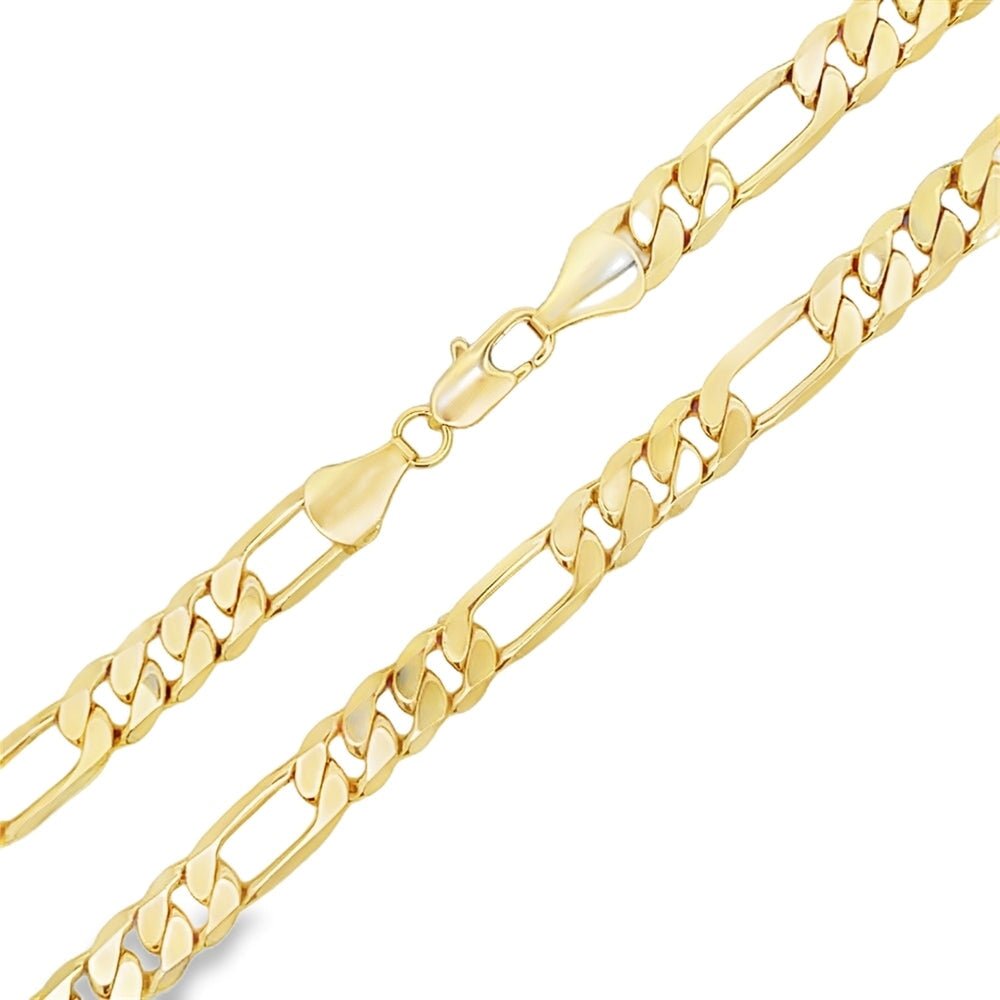 Figaro Gold Plated Chain Necklace
