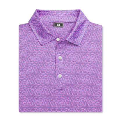 Floral Lisle - Pink / Lagoon