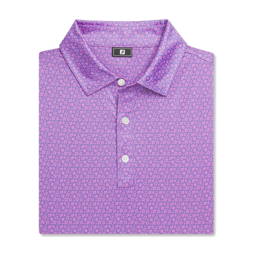 Floral Lisle - Pink / Lagoon