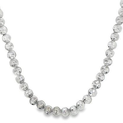 FREE Moon Cut Chain 5MM Rhodium - Shipping