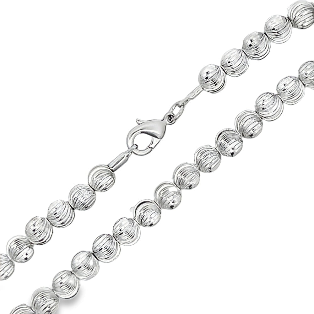 FREE Moon Cut Chain 5MM Rhodium - Shipping