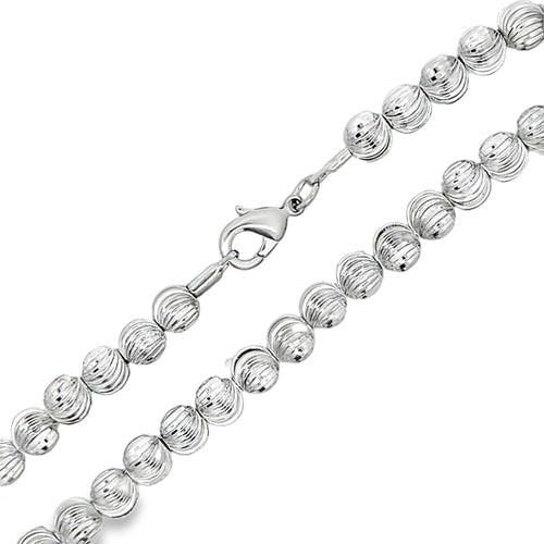 FREE Moon Cut Chain 5MM Rhodium - Shipping