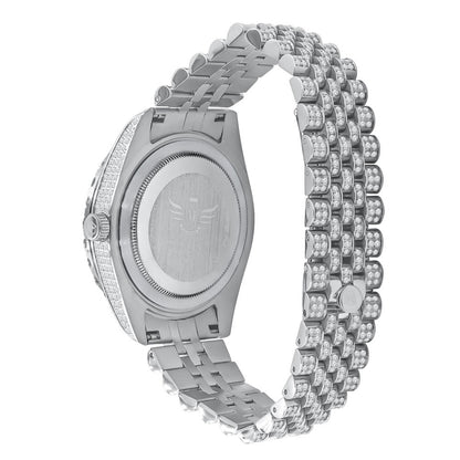 Full Bustdown Jubilee Iced Out Watch 4 Colors