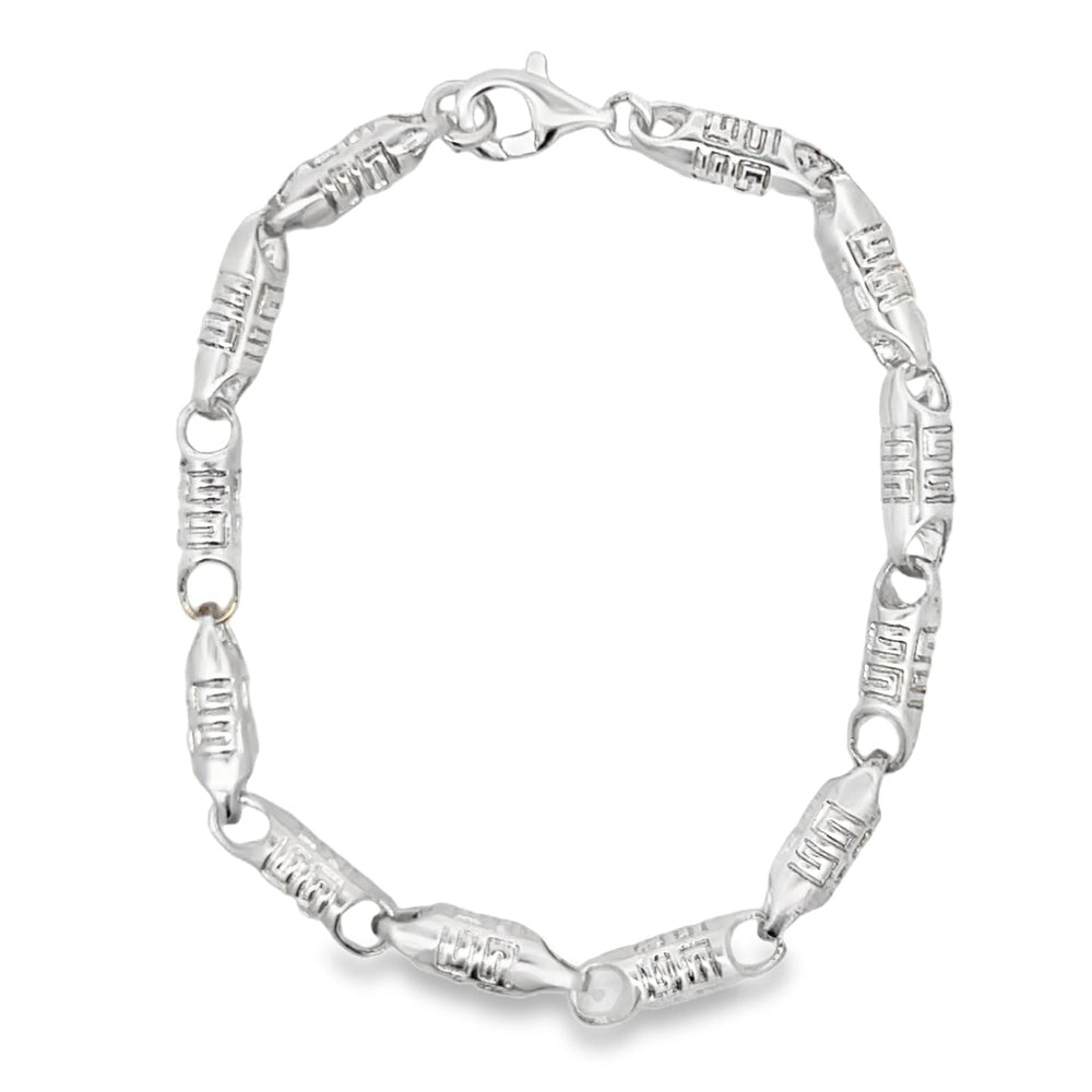 G Link Bracelet .925 Sterling Silver
