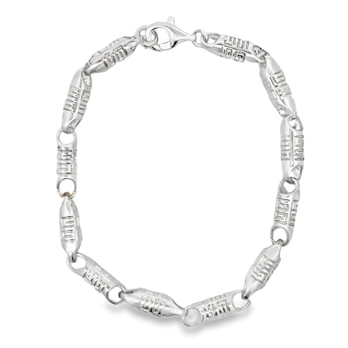G Link Bracelet .925 Sterling Silver
