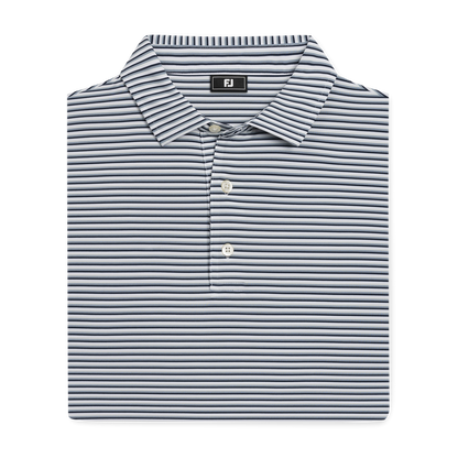 Gradient Stripe Lisle - White / Mint Julep / Windward Blue / Navy