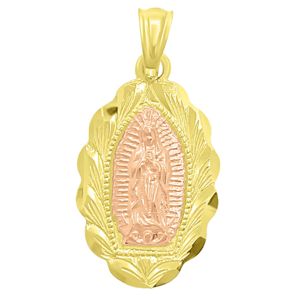 Guadalupe 2 Tone 10K Yellow / Rose Gold Pendant