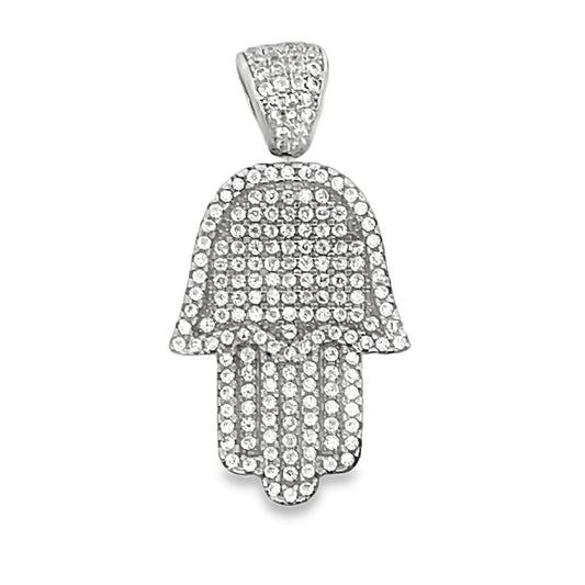 Hamsa Pendant .925 Sterling Silver